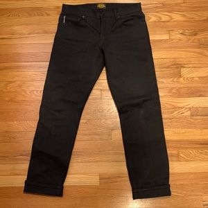 Brave Star Slim Straight 21.5oz Double Black Selvage: 36” waist, 36” inseam